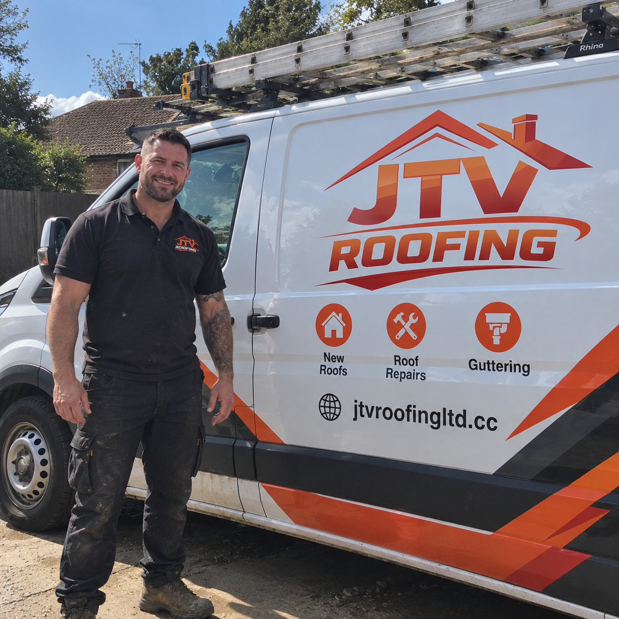 John, owner of JTV Roofing Ltd