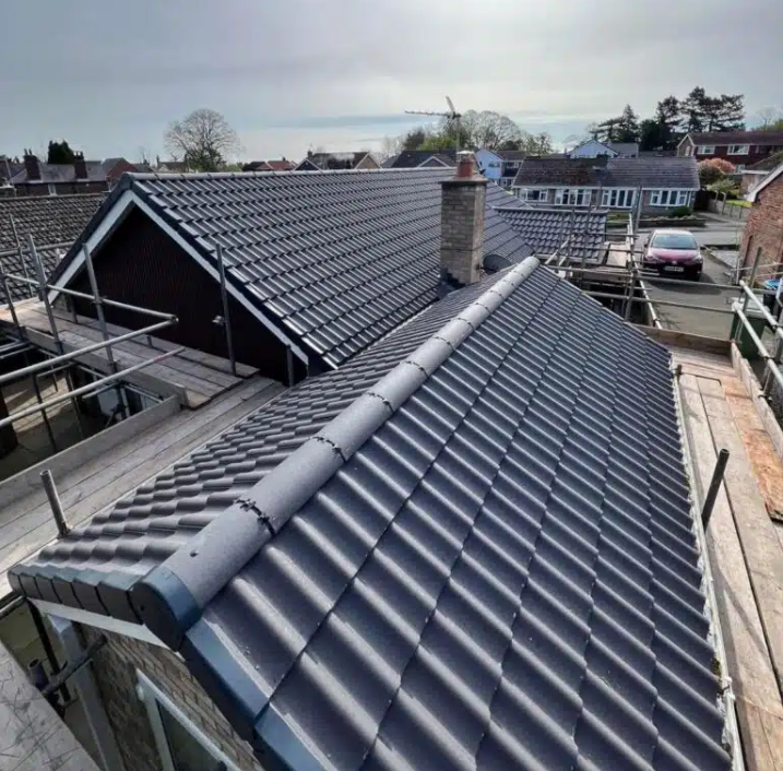 JTV Roofing completed project 1